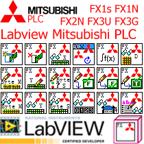 LabVIEW Mitsubishi PLC Driver
