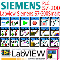 LabVIEW Siemens PLC S7-200Smart(Siemens PLC S7-200)